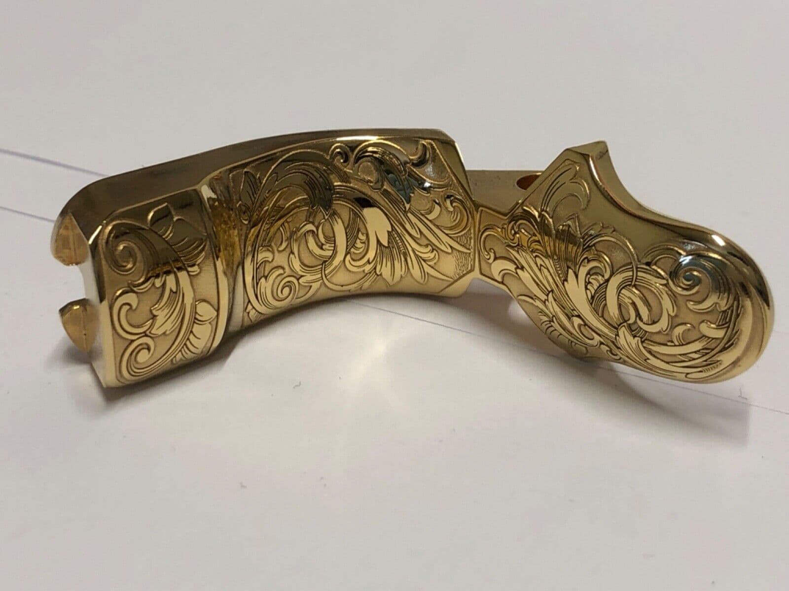 1911 beavertail grip safety stainless engraved .25 radius