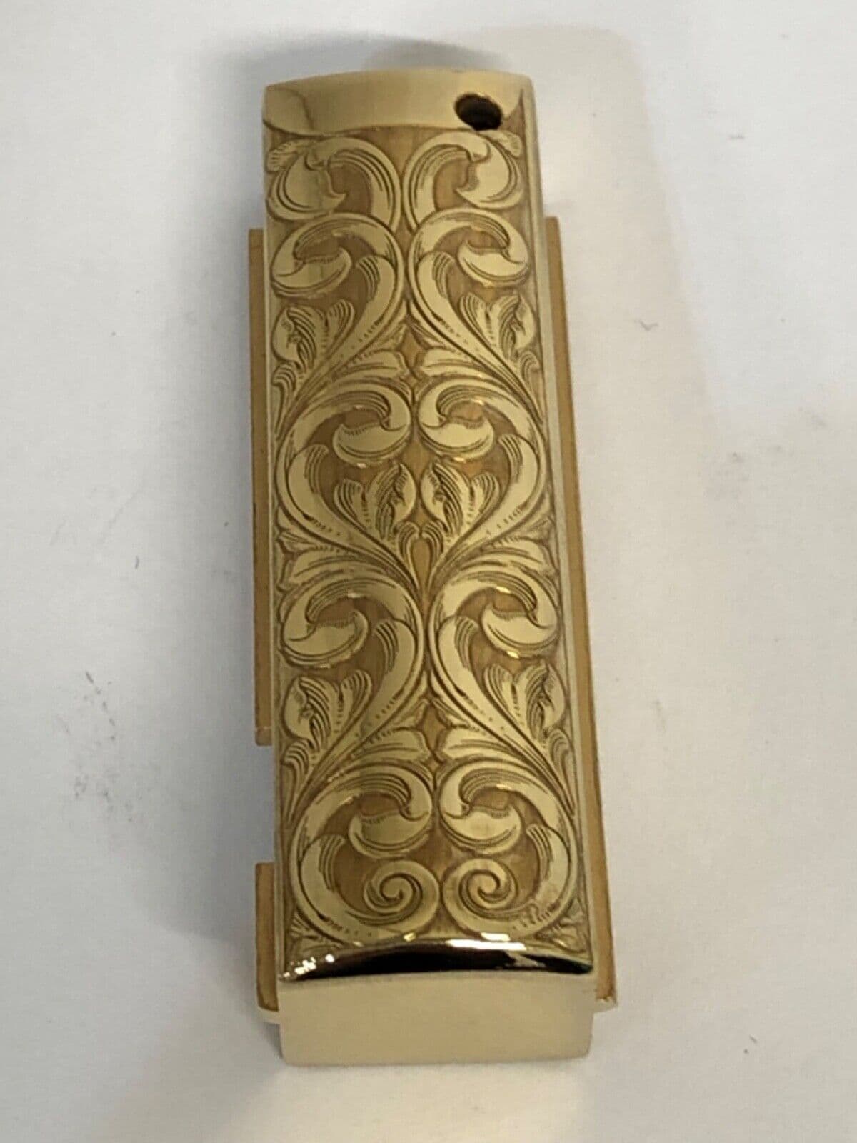 Deep laser engraved 1911 mainspring housing