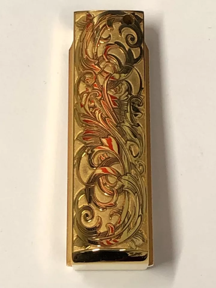 Deep laser engraved 1911 mainspring housing