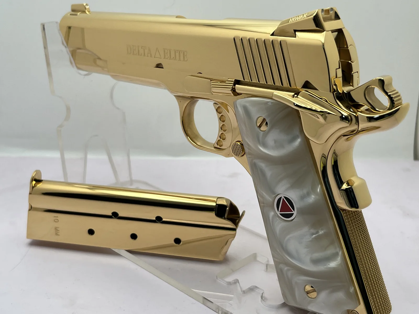 Colt Delta Elite with pearl grips