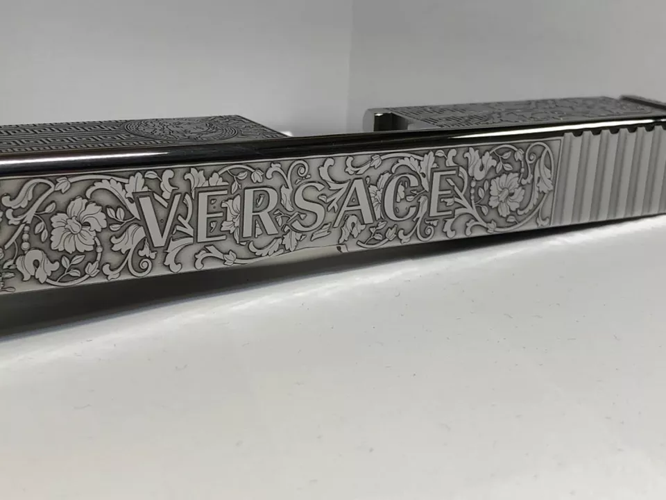Deep laser engraved Glock 19 slide Gen 3 Versace